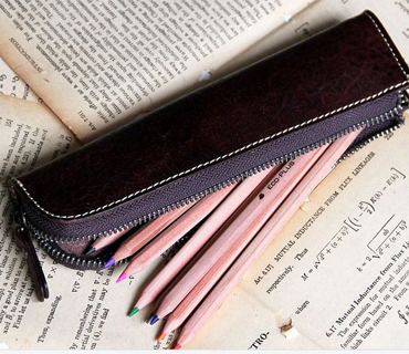 Top sell leather pencil pouch(S2004)