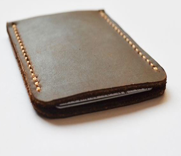 Offering high quality leather business card holders(W6795)