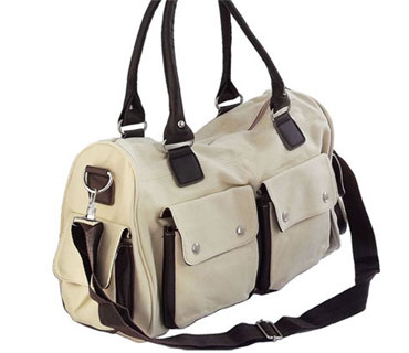 Offering canvas travel bag( 