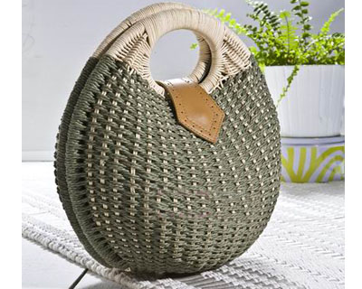 Wholesale straw beach bag ( 