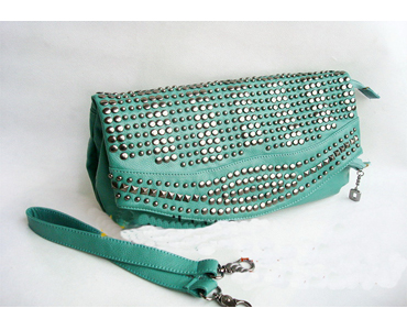 Pu leather handbags with studs ( H80149)