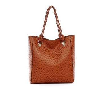 Ostrich leather tote bag ( H80231 )