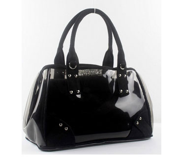 Fashion Pu Patent leather handbag ( H80270 )