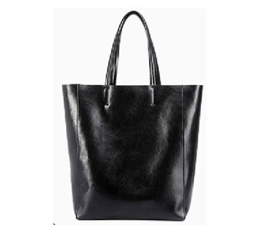 Fashion leather simple tote bag( H80288)