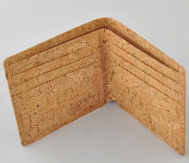 Real cork leather wallets (C