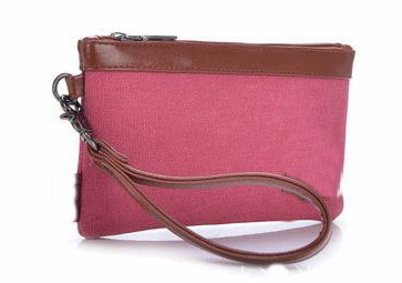 Canvas clutch purse  ( ALC117 )