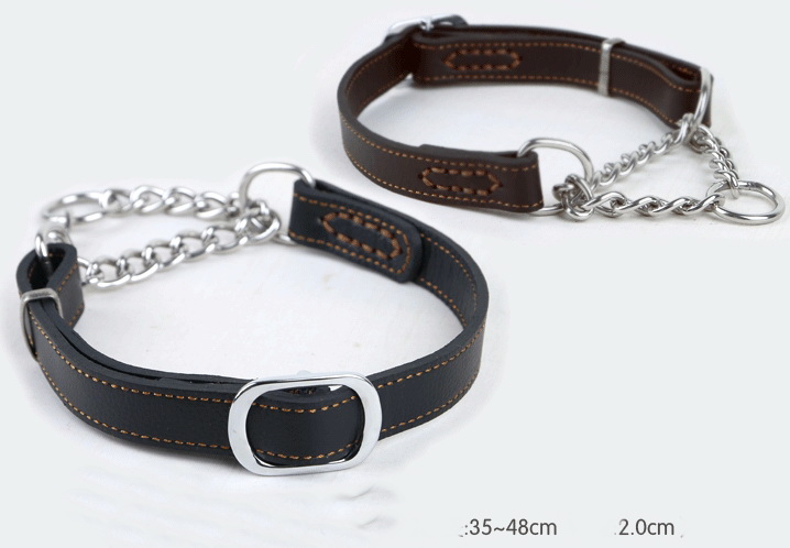 Cheap pet /dog  leather belt