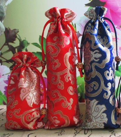 Satin Gift Drawstring bag